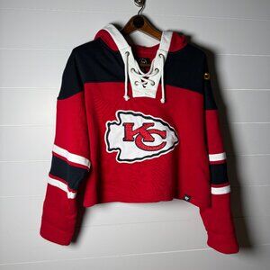 47 Brand KC Chiefs Pullover Hoodie  Size L